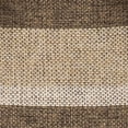 thumbnail image 4 of Bradford Striped U-Shaped Memory Foam Chair Pad Chocolate and Beige 4-Pack, 4 of 6