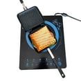 thumbnail image 1 of Flip Pan, Hot  Maker Easy To Clean Anti Stick Efficient Thick Base Double Sided  for Naan Bread, 1 of 7