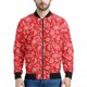 thumbnail image 3 of Chaquetas con estampado de bandana de cachemira de tendencia, moda de primavera y otoño, chaqueta con estampado 3D de manga larga, ropa de calle informal, sencilla y genial para hombre, 3 of 5