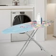 thumbnail image 2 of FKELYI Pink Butterfly Floral Oil Painting Print Ironing Board Cover Iron Padding Covers with Elastic Edge and Cozy Nose Pocket Home Accessories Heat Ressiatant for Laundry Using, L, 2 of 5