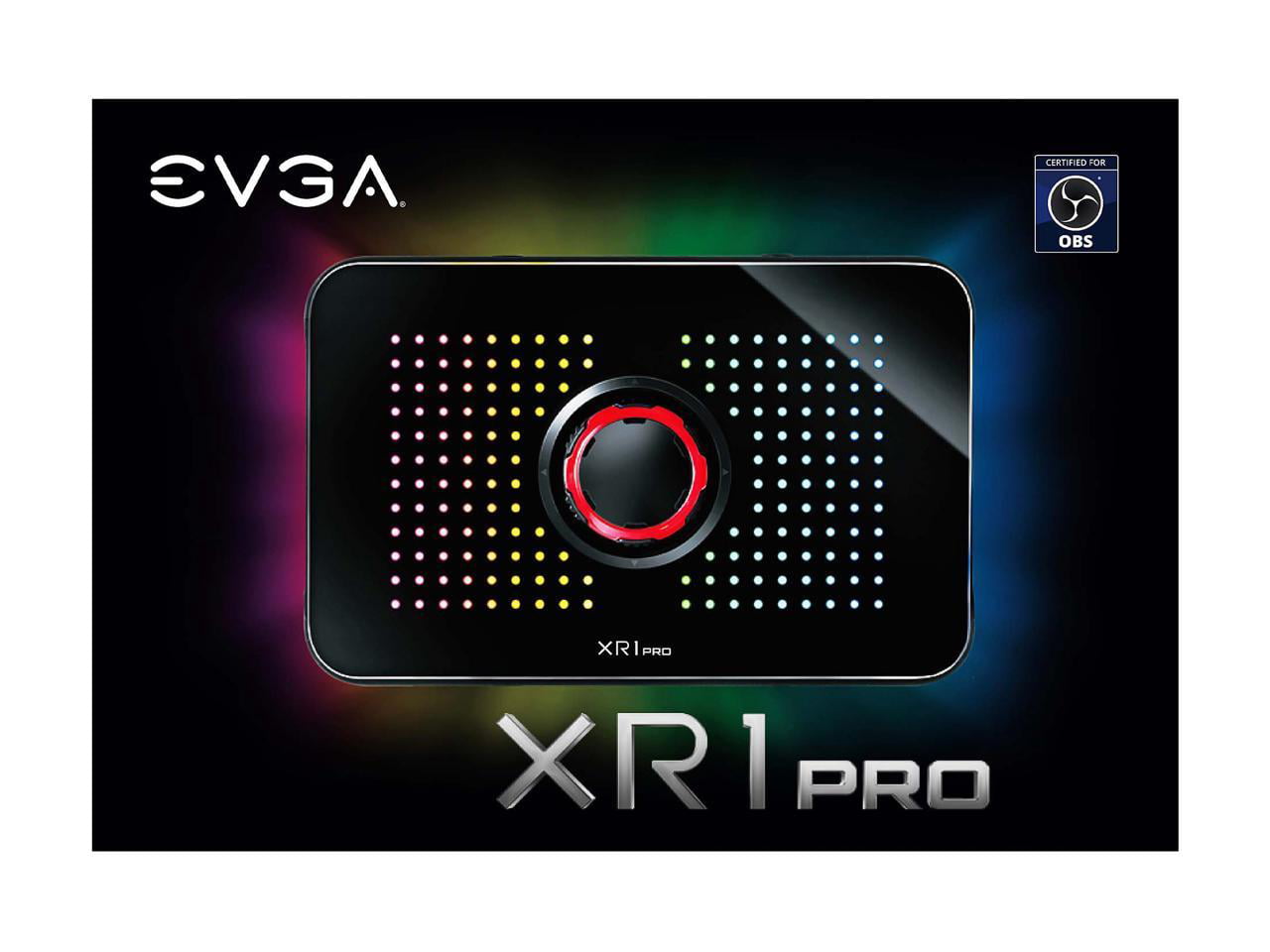 EVGA - Products - EVGA XR1 Pro Capture Card, 1440p/4K HDR Capture/Pass  Through, Certified for OBS, USB 3.1, ARGB, Audio Mixer - 144-U1-CB21-LR