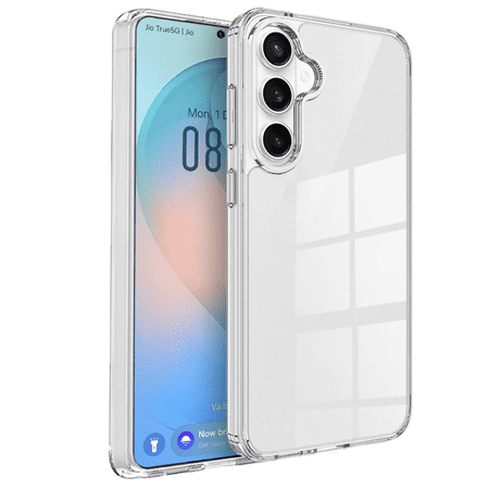 Entronix Clear Case for Galaxy S26, Transparent Slim Hard Cover