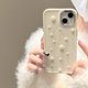 thumbnail image 1 of Funda De Teléfono 3D Pearl Para iPhone 7 8 Plus 11 12 13 14 Pro MAX 11Pro X XR XS SE 2020 2022 14Plus Silicona Líquida Mate Protector De Corazón Bling A Prueba De Golpes, 1 of 4