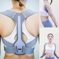 thumbnail image 2 of Einstellbare Zurck Schulter Haltung Corrector Grtel Schlsselbein Wirbelsule Untersttzung Klammer Reshape Body Gesundheit Fixer Band Corrector De Postu, 2 of 2