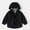 Black, variant on Luogg Boys Windbreaker Jacket For Kids Lightweight Hooded Zipper Coat Outdoor Casual School Jacket For Boys Boys Lightweight Jacket Size 2-3 Years