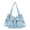 Light Blue, variant on Women's Handbag Single Shoulder Bag with Detachable Strap Multiple Pockets