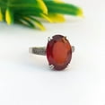 thumbnail image 6 of PILWALS Natural Red Garnet Anniversary Rings 925 Sterling, Sterling Silver, 6 of 8