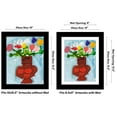 thumbnail image 3 of Americanflat 8.5x11 Kids Art Frame Holds 100 Art Pieces Magnetic Letter Size Display Mini - Black, 3 of 8