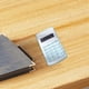 thumbnail image 5 of Calculadora estándar de 8 dígitos con pantalla grande y botones redondos | Calculadora básica de escritorio con teclas silenciosas y sensibles, 5 of 7