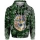 thumbnail image 3 of Sudadera con capucha de moda de otoño para hombre, sudadera con capucha para hombre, estampado de lobo feroz y fresco, ropa Y2k, serie de animales, ropa, sudaderas para hombre, 3 of 5