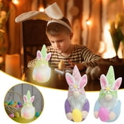Angle View: Xolikefi Easter Faceless Doll Decorations Room Desktop Decoration Standing Post