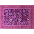 thumbnail image 1 of Ahgly Company Indoor Rectangle Oriental Pink Industrial Area Rugs, 4' x 6', 1 of 4