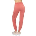 thumbnail image 3 of ALWAYS Women's Super Soft Casual Cargo Jogger Pants Coral L, 3 of 6