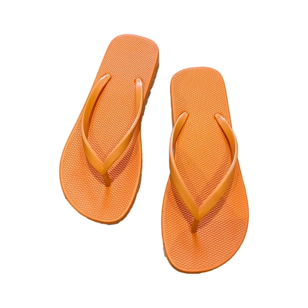 Amzcrzy Zapatos de mujer,Zapatos de mujer,Zapatillas de mujer, Zapatillas de verano para exteriores, para parejas, con suela suave, antideslizantes, de color liso, para mujer, chanclas, zapatos de pl