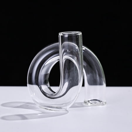 Desktop Glass Vase  Modern Creative Hydroponics Vase Flower Planter Terrariums