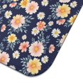 thumbnail image 5 of Pioneer Flower Floral Print Pattern Kitchen Dish Drying Mat 1 Pack, Ultra Absorbent Microfiber Drainer Mat, 16"x18", 5 of 6