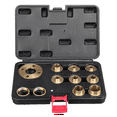 thumbnail image 2 of 11Pcs Woodworking Router Bushing Guide 10-30mm Copper Premium Router Guide Bushes, 2 of 5