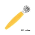 thumbnail image 2 of Vogacara Afeitadora para la piel del pie, exfoliante, cortador de cutículas duradero, removedor de protección segura, escofina, Lima, callos, accesorios Cuidado de los pies P05Amarillo Vogacara CE015290-03, 2 of 6