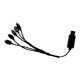 thumbnail image 5 of Repuestos de Cable de cargador USB, 5 en 1 Mini ventilador de cuatro ejes portátil E88 Drone accesorios para modificación E88 E88Pro,, 5 of 8