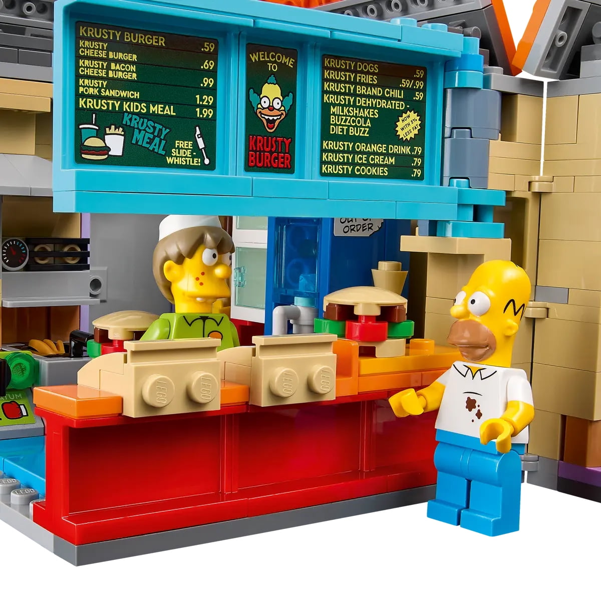 E Mart Aliexpress Lego Simpsons Simpsons Lego Kwik E Mart Display