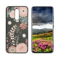 thumbnail image 1 of Compatible with LG K40 Phone Case, Floral-6 Case Men Women, Flexible Silicone Shockproof Case for LG K40, 1 of 1