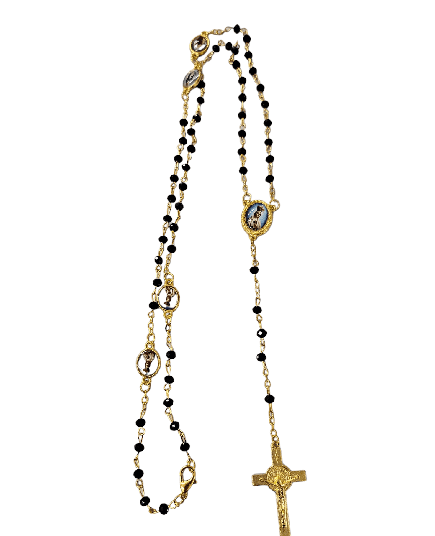 12 x bulk assorted rosary necklace for baptism , wedding ,first communion/ religious favor Baptism, Wedding, Memorial, Religious Favor