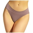 thumbnail image 2 of GEWSEY Women's Organic Cotton Low-Rise Brief All Day Comfort Natural Knickey Undies Breathable Underwear for All (Light Purple, L), 2 of 6