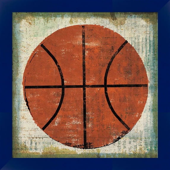 Great Art Now Ball II on Ivory by Michael Mullan, Framed Wall Art, 14W x 14H