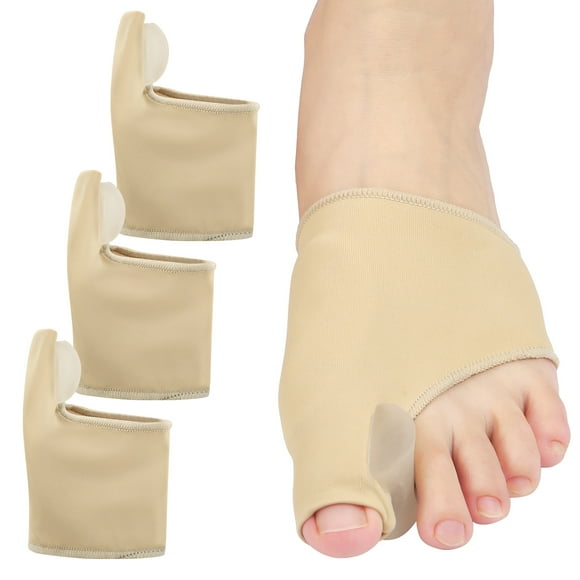 Soporte para juanetes 2 pares de almohadillas de gel corrector de juanetes para aliviar el dolor en Tomshoo Soporte para juanetes