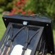 thumbnail image 3 of Farol de vela de jardín - Alimentado por energía solar - Efecto parpadeante - LED ámbar - 27cm Adepaton XSD-359, 3 of 6
