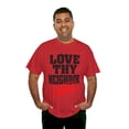 thumbnail image 6 of DJH Apparel | Love Thy Neighbor: No Exceptions Christian Unisex Cotton Tee, 6 of 8