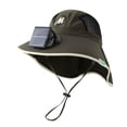 thumbnail image 5 of BRGZLK Boys Cooling Solar Fan Hat Summer 2026 Trendy Quick Drying Adjustable Sun Protection Hats for Outdoor Green Free Size, 5 of 6