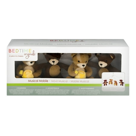 Bedtime Originals Lamps Musical Mobile ,Honey Bear Collection, 1.0 CT
