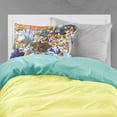 thumbnail image 2 of Carolines Treasures 7321PILLOWCASE Corgi Boating Party Fabric Standard Pillowcase, 2 of 2