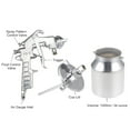Spray Gun 2mm Nozzle with 1000cc Cup HVLP Siphon Feed Paint Tool Kit