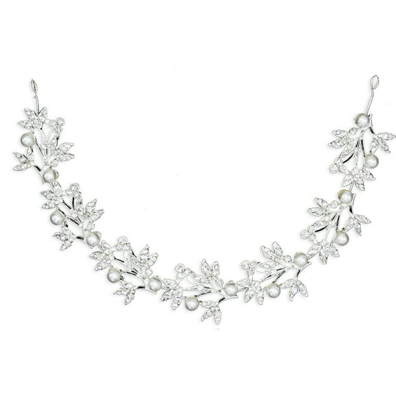 MESSUEN Ladies Church Hats Fashion Hats for Women Hats Fashion Headbands for Women Womens Tea Party Hat Womens Church Hats Girl Hat Silver One Size