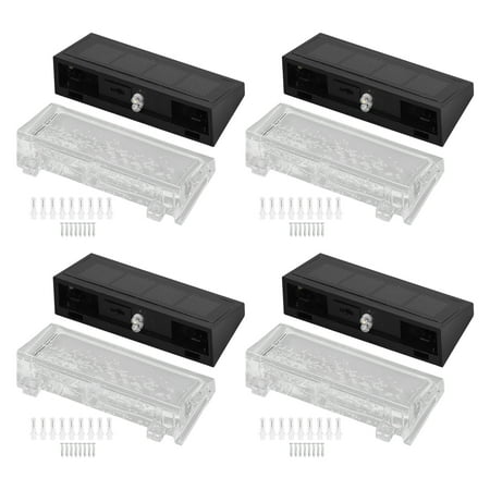 

Solar Deck Lights Energy Saving Eco Friendly Warm Light RGB Intelligent Control IP56 Waterproof Fence Lights