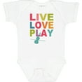 thumbnail image 3 of Inktastic Live Love Play Violin Girls Baby Bodysuit, 3 of 5