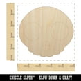 thumbnail image 2 of Witty Skull Icon Wood Shape Unfinished Piece Cutout Craft DIY Projects - 4.70 Inch Size - 1/8 Inch Thick, 2 of 7