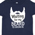thumbnail image 4 of Inktastic Waiting for My Beard to Grow in Boys Toddler T-Shirt, 4 of 5