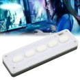 thumbnail image 4 of Clavier Programmable 5 Touches Filaire USB Sans Fil Double Mode Mini Silicone Silencieux Bricolage Clavier de Jeu Programmable, 4 of 7