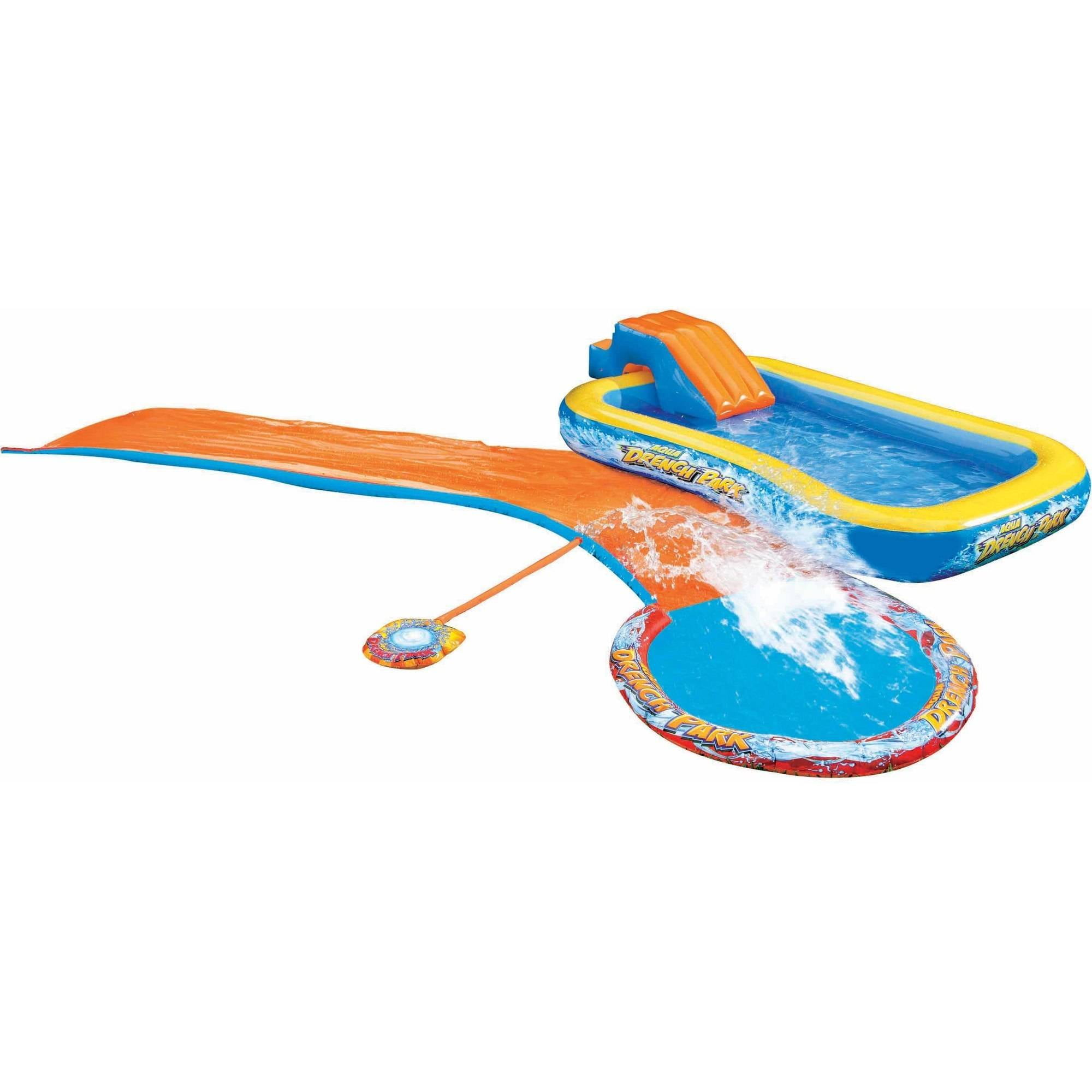 Water Slide Backyard Inflatable Slip and Slide Pool Park Outdoor Fun Splash Play Water Slide Backyard Inflatable Slip and Slide Pool Park Outdoor Fun Splash Play
