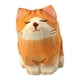 thumbnail image 3 of Adorno de colección de escultura pintada a mano de estatua de Animal de madera bonita de 2 piezas Lowrie y gato Fernando Estatuilla Estatua, 3 of 8