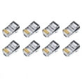 thumbnail image 1 of 200 Pcs Connecteur RJ45 6U Plaqué Or Module de Passage de Câbles Ethernet Têtes en Cristal RJ-45, 1 of 6