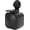 Black, variant on Wall Mount Soap Dispenser, Suction Cup Press, 3KG Load Capacity, for Bathroom and Kitchen