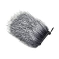 thumbnail image 2 of Mic Mic Deadcat Muff Muff Wind Screen Soft Fácil de usar Cubierta de micrófono de Windjammer de micrófono ligero profesional para uso en exteriores , 12 cm, 2 of 8