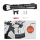 thumbnail image 4 of Accesorios de bicicleta, Mini bomba de bicicleta, bomba de mano portátil de alta presión, neumático de bicicleta de montaña, fútbol, baloncesto, negro Soledad Mini bomba de bicicleta, 4 of 10