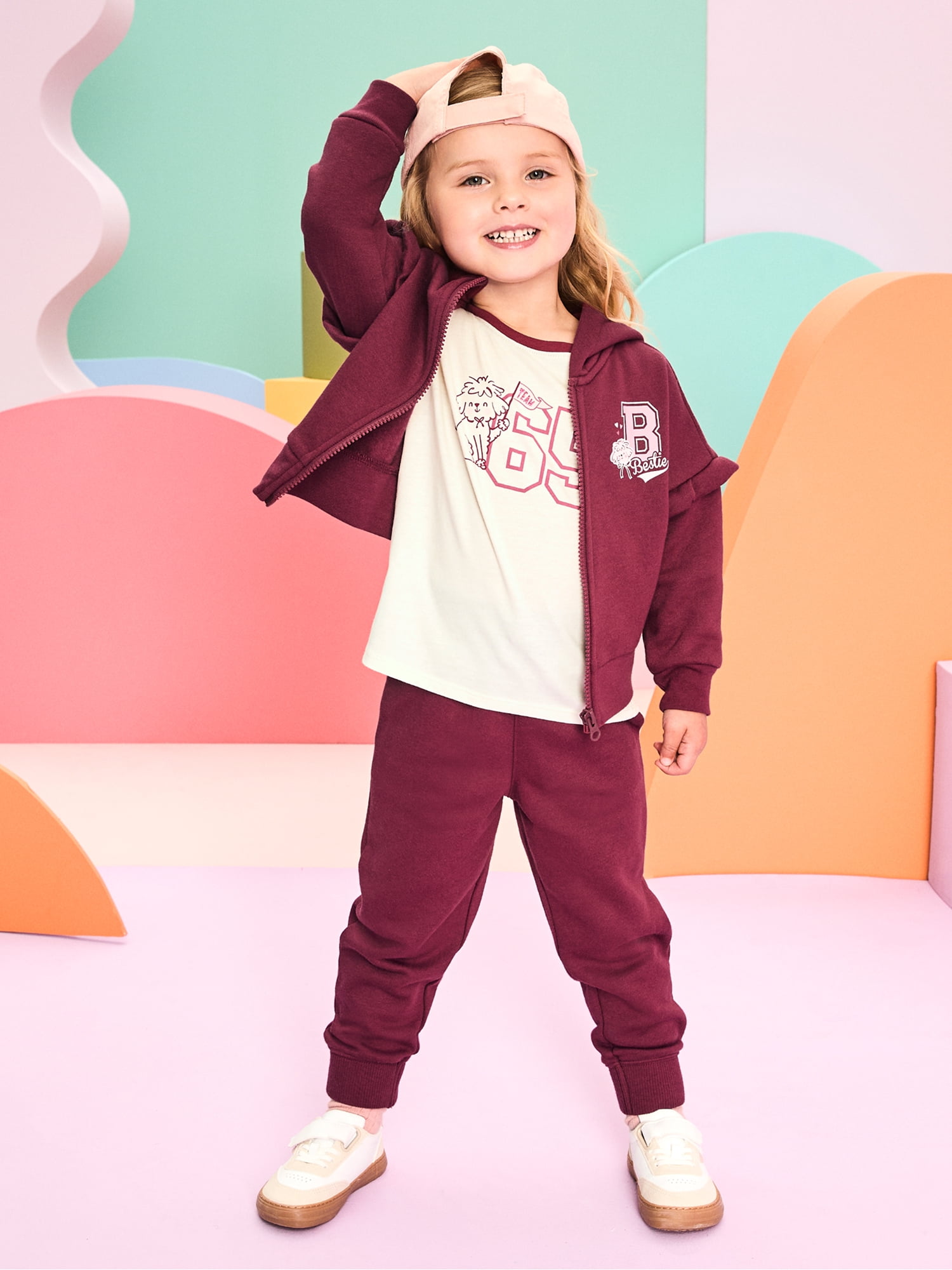 Garanimals Baby & Toddler Girl 6-Piece Kid Pack Outfit Set, Sizes 0-6T