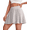 Light Gray, variant on G4Free Wrapped Front Pleated Tennis Skirts for Women High Waisted A Line Golf Skorts Soft Athletic Inner Shorts with Pockets