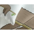 thumbnail image 4 of Ambesonne Sloth Quilted Bedspread Set 3 Pcs, Arboreal Mammal Sleeping, King Size, Grey Green Brown, 4 of 5
